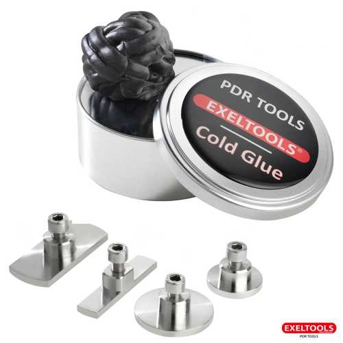 Cold Glue High Strength Adhesive Kit 4 Glue Pull Tabs