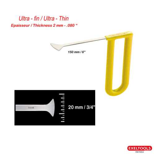 Icetools - Whale Tails Head Ultra Thin - Long: 6