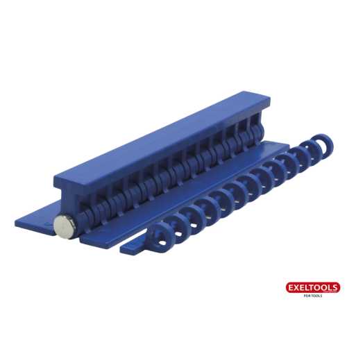 KECO - Blue Flexible Hinge Tab Set - 150 mm / 5.75 in