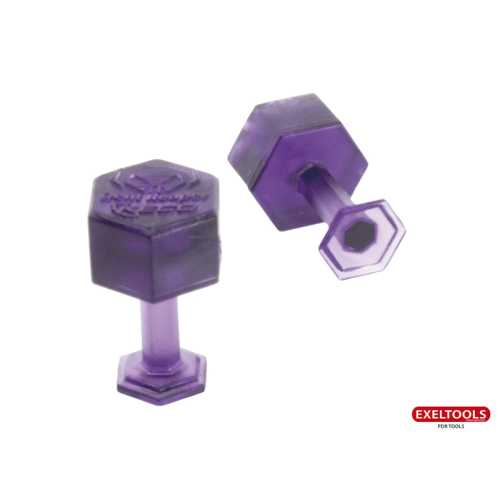 KECO - Dent Reaper Dead Center - 10 mm Purple Hex Tabs